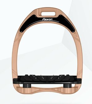 Flex-On Aluminium Rose Gold IUG Black Black